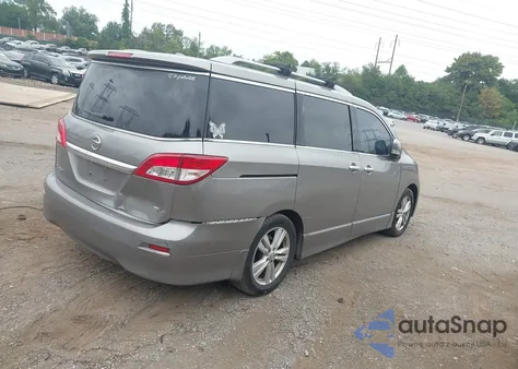 2012 Nissan Quest Sl z USA, uszkodzony, nr VIN JN8AE2KP4C9034393